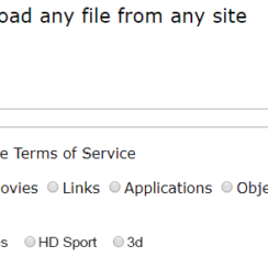Using File2HD Download Any File from Any Website