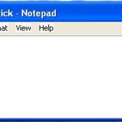 Excellent 4-3-3-5 Trick in Windows XP Notepad