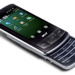 Acer beTouch E200 – The New Slider Phone
