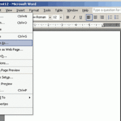 Brief Overview of Most Commonly Used File, Edit and View Menu Options in Microsoft Word