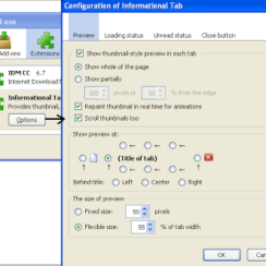 Informational Tab Add-on for Firefox Lets You Preview Web Pages Before Opening