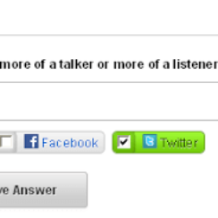 Share Your Formspring Answers on Facebook and Twitter