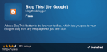 Write Blog Posts with a Prepopulated Link Using Blog This! tool for Chrome 1