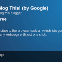 Write Blog Posts with a Prepopulated Link Using Blog This! tool for Chrome