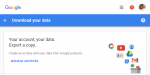 How to Backup and Download Your Google Data Using Google Takeout 1