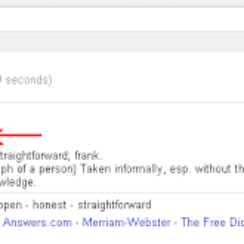 Difference Between [define keyword] and [define:keyword] in Google Search