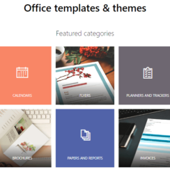 Microsoft Office Web Apps and Templates