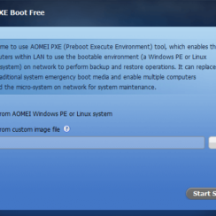 AOMEI PXE Boot – Free Boot Multiple System via Network