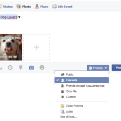 How to Make Facebook Photos to Be Seen By Just Friends