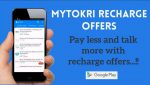 Mytokri Recharge Offers - Pay less and talk more with recharge offers