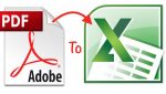 PDF to Excel