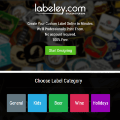 Labeley: Free Online App for Designing Holiday Printables