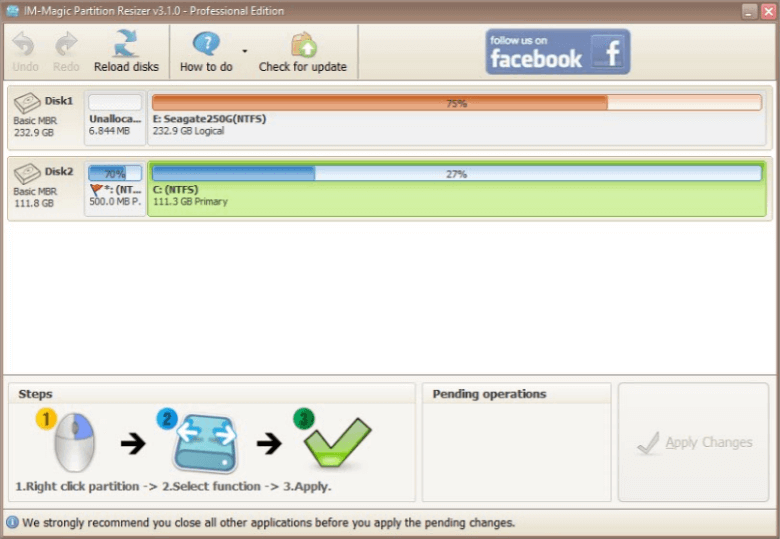 IM-Magic Partition Resizer v3.1.0 - Professional Edition