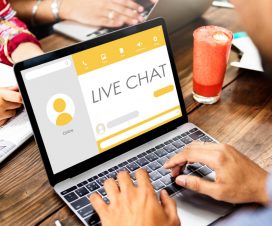 Live Chat Message Communication