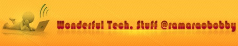 Tech-Wonders.com — Wonderful Tech Stuff @ramaraobobby 