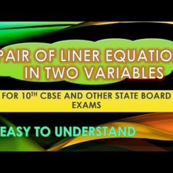 Algebraic Methods of Solving a Pair of Linear Equations in Two Variables