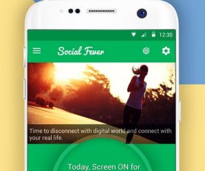 Social Fever Android App Helps You Connect With Real World. Spend less time on your phone. Do something real. Go out for a run!