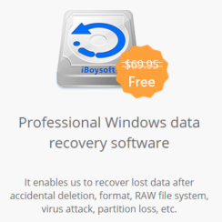 Data Recovery Software Giveaway – Free iBoysoft Data Recovery Software