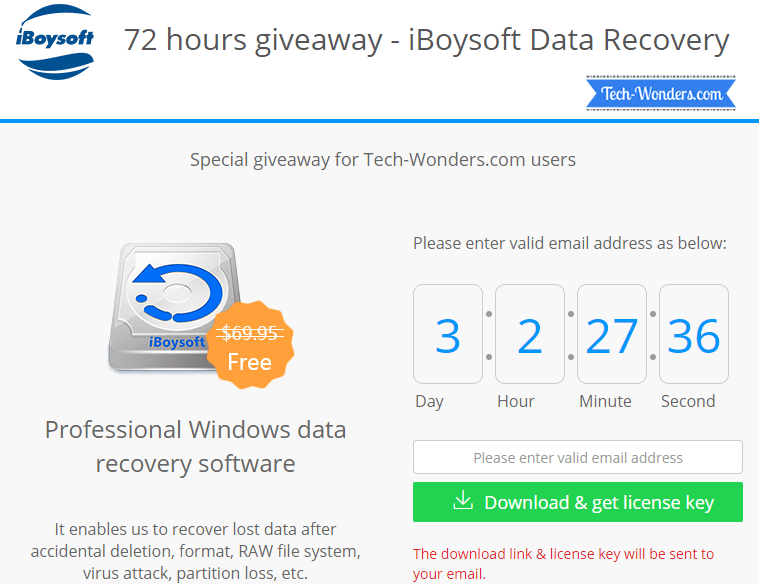 iboysoft data recovery professional license key