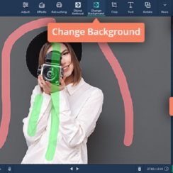 Making an Image Background Transparent Using Movavi Photo Editor