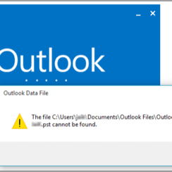 Fix Outlook Data File Archive.pst Cannot Be Found Error in Windows OS