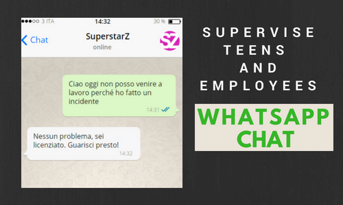 Supervise Teens and Employees WhatsApp Chat