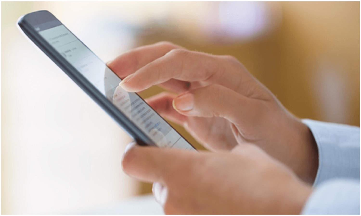 Woman using mobile phone, text message SMS