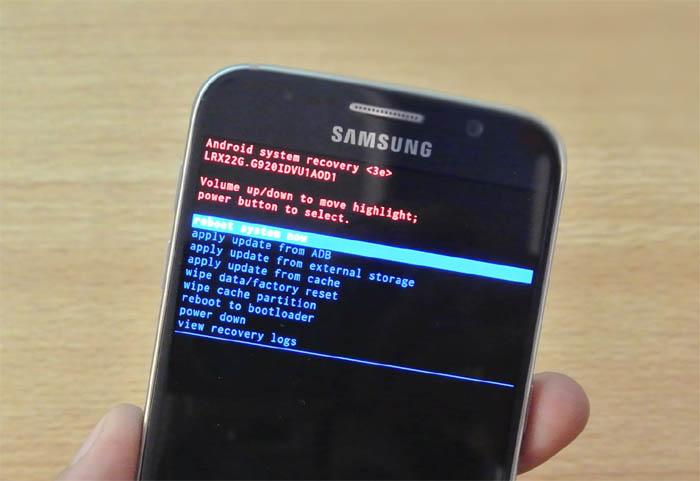 Samsung Galaxy S7 Edge Recovery Mode