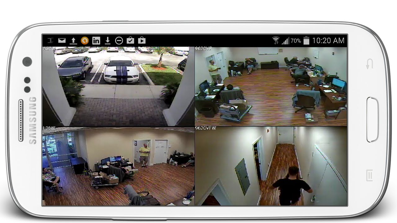 use phone as surveillance camera