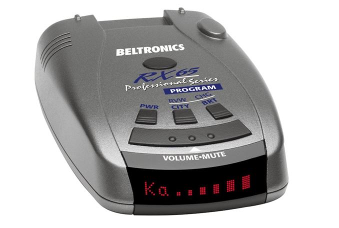 Beltronics RX65-Red Professional Series Radar Detector