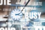 Time Management Timetable Schedule Alarm Hurry Delay Late Stress Busy Rush Overtime Pressure