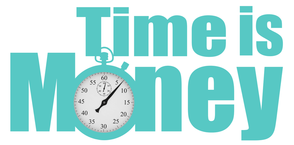 Time is Money - Stopwatch - Kaufmann Clock