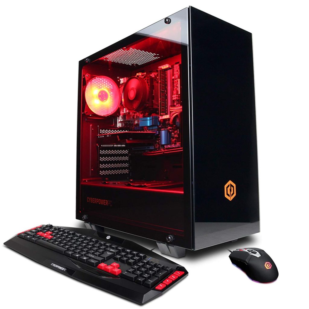 CyberPowerPC Gamer Ultra GUA883 Desktop Gaming PC (AMD FX-6300 3.5GHz, 8GB DDR3, AMD R7 240 2GB, 1TB HDD, 802.11 AC WiFi Adapter, Gaming Keyboard/Mouse & Win 10 Home) - Price:	$479.99
