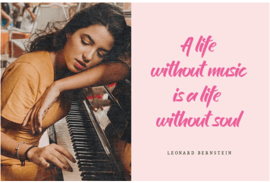 Sexy Font: Guide on How to Choose a Font. A Life Without Music is a Life Without Soul.