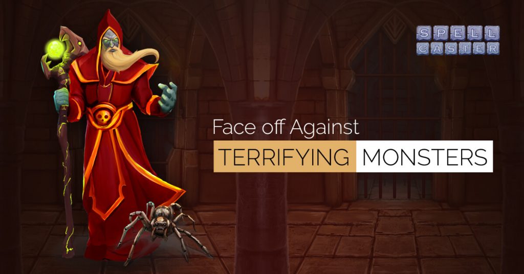 Spell Caster Puzzle RPG: Face Off Against Terrifying Monsters