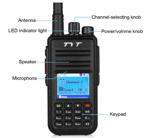 TYT MD-380 - DMR/Moto TRBO Ham Radio