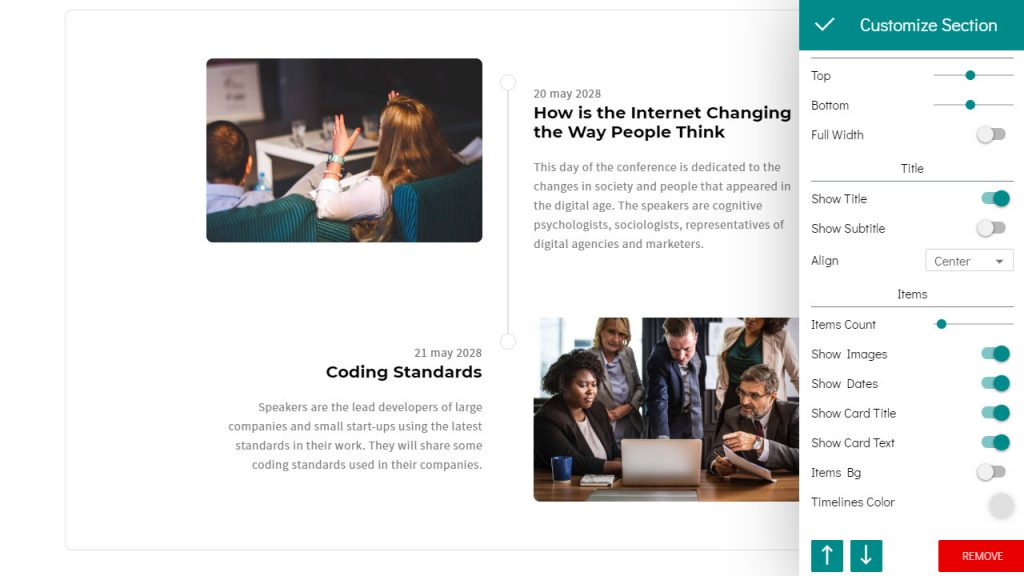 8b Website Builder - Design the Main Page of  Your Website.