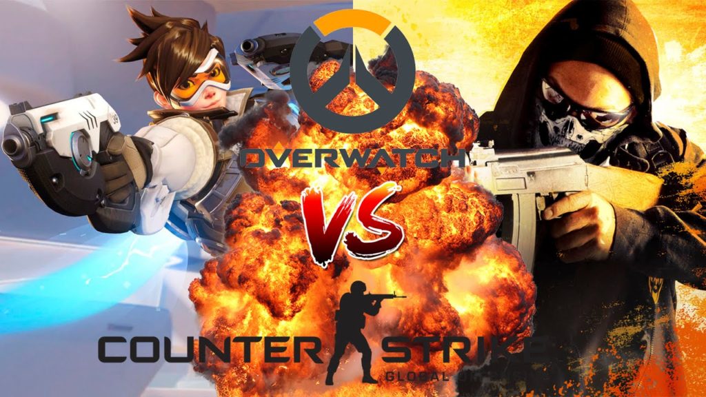 Overwatch vs Counter-Strike: Global Offensive 