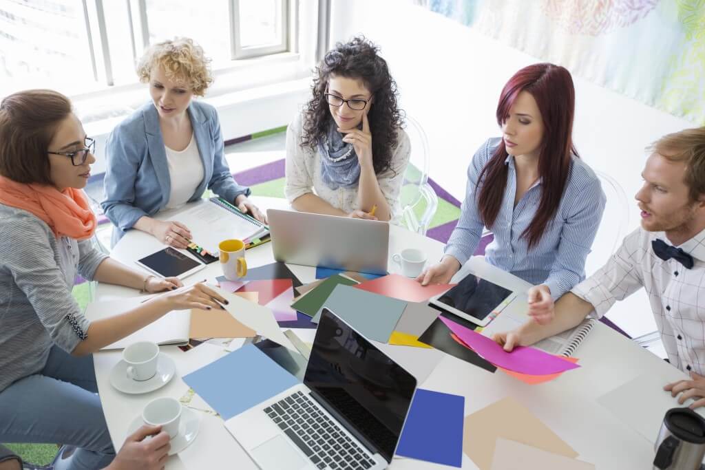 People Discussing Over Developing a Website, PHP Development, PHP Website Development.
