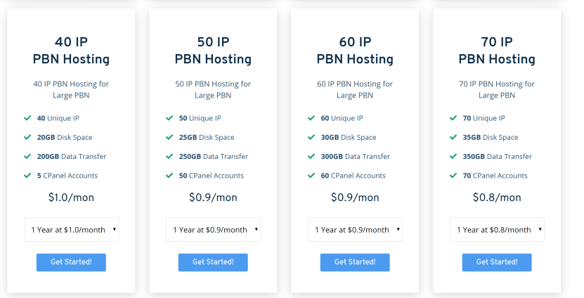 SeekaHost PBN Hosting for Large PBN.