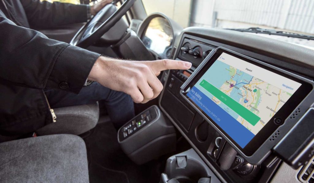 GPS Fleet Tracking Driver App with ELD (Electronic Logging Device).