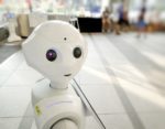 Smiling AI Robot, Artificial Intelligence, Machine Learning, Robotics, Technology, Tech.