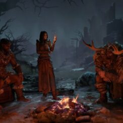 Diablo IV Classes - the Barbarian, Sorceress and Druid.