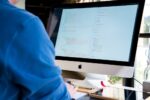 Software Developer, Computer, Programmer, Person on Mac, Technology.