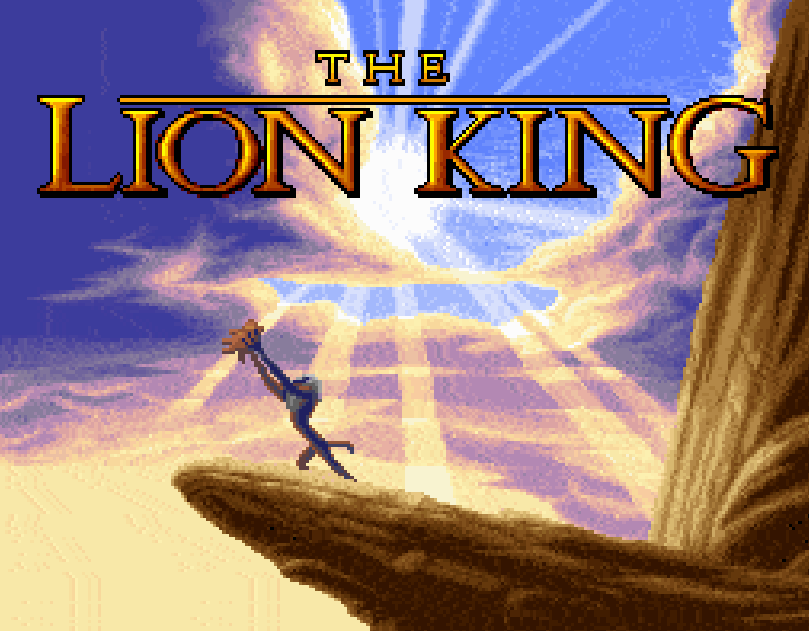 The Lion King game.