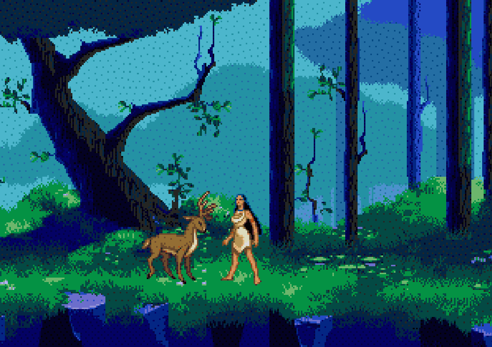 Disney's Pocahontas action video game.