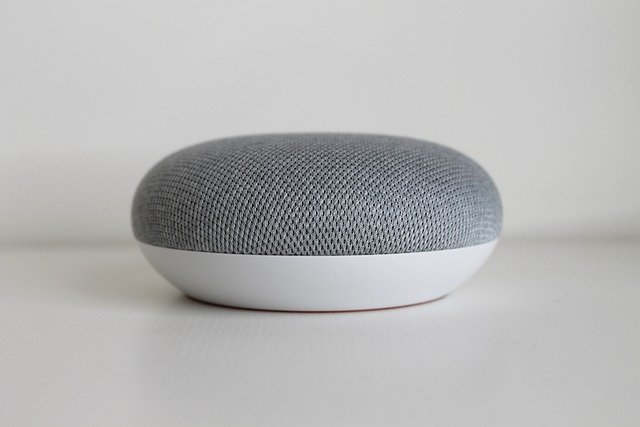 Google Assistant Google Home Mini, Google Assistant, Voice Assistant Technology, Tech Gadget.