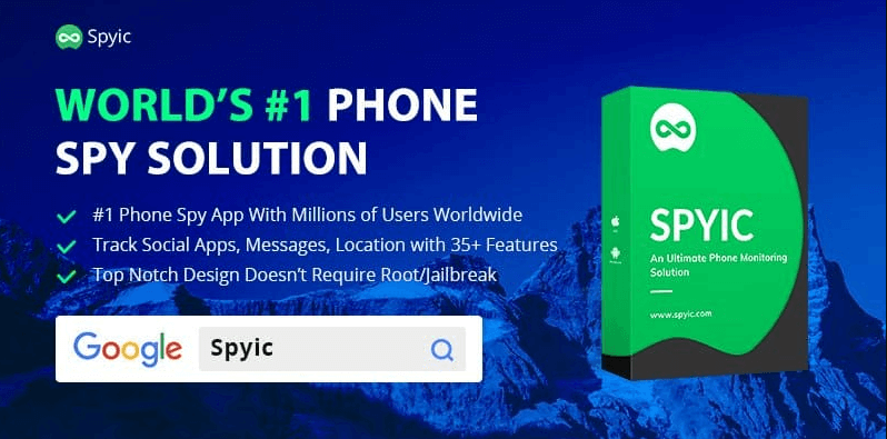 Spyic Phone Spy App: Track Social Apps, Messages, Locations and more.