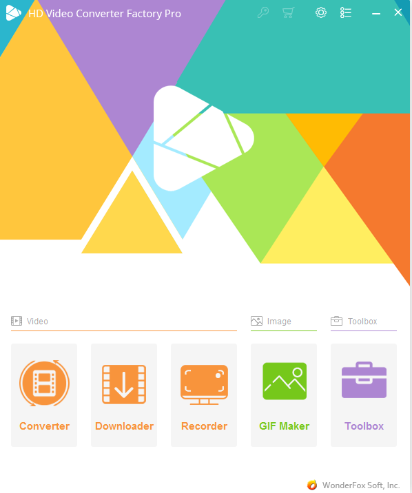 HD Video Converter Factory Pro: Converter, Downloader, Recorder, GIF Maker.