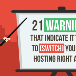 Infographic: Web Hosting Warning Signs To Watch Out For in 2021